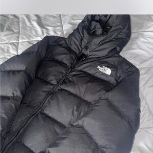 The North Face Black Puffer Jacket with Hood (read description)